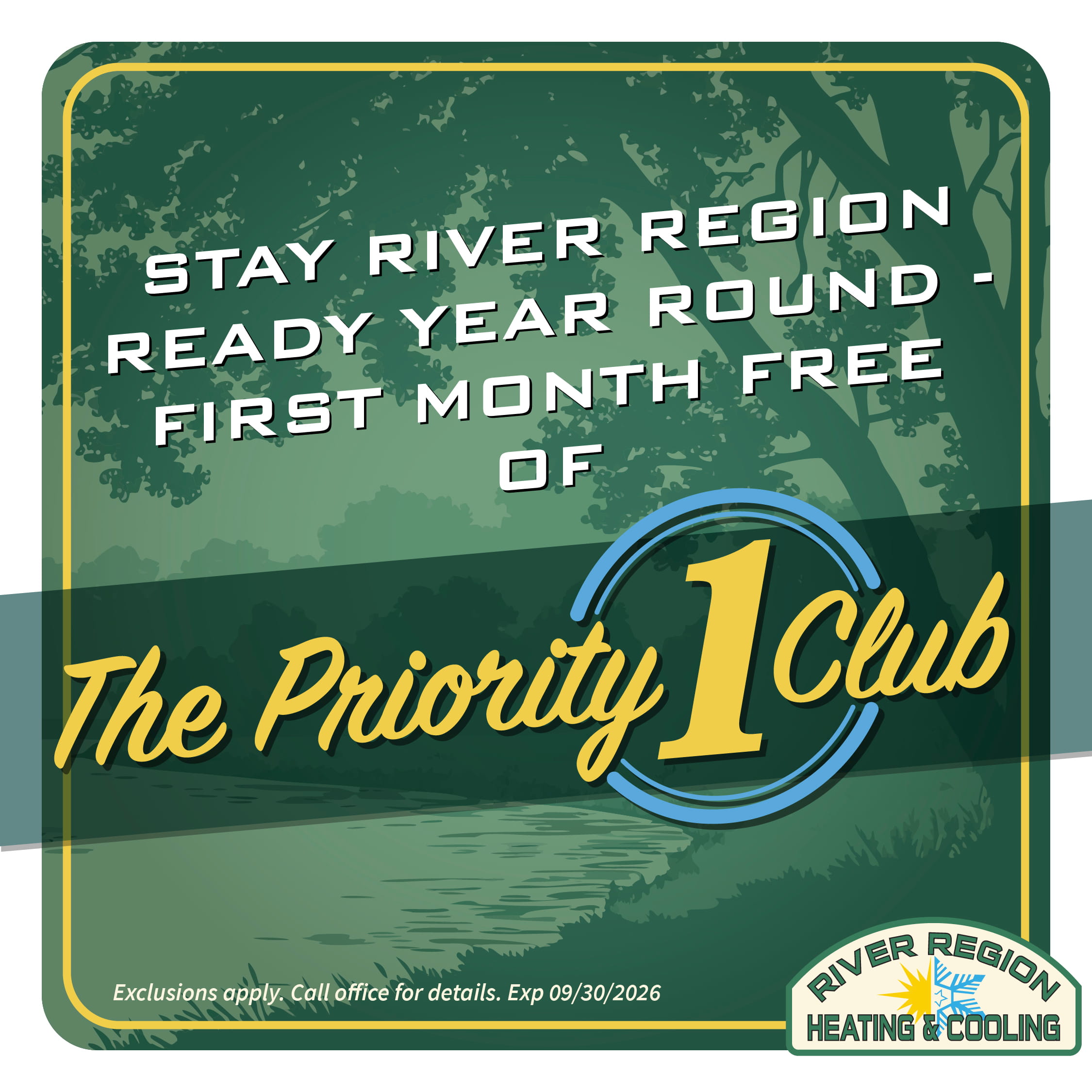First Month Free Priority Club